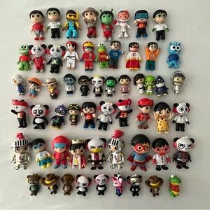 Ryan’s World 58 Figurines Lot Action Figures Toys Characters